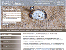 Tablet Screenshot of employmentlawyersandiego.com